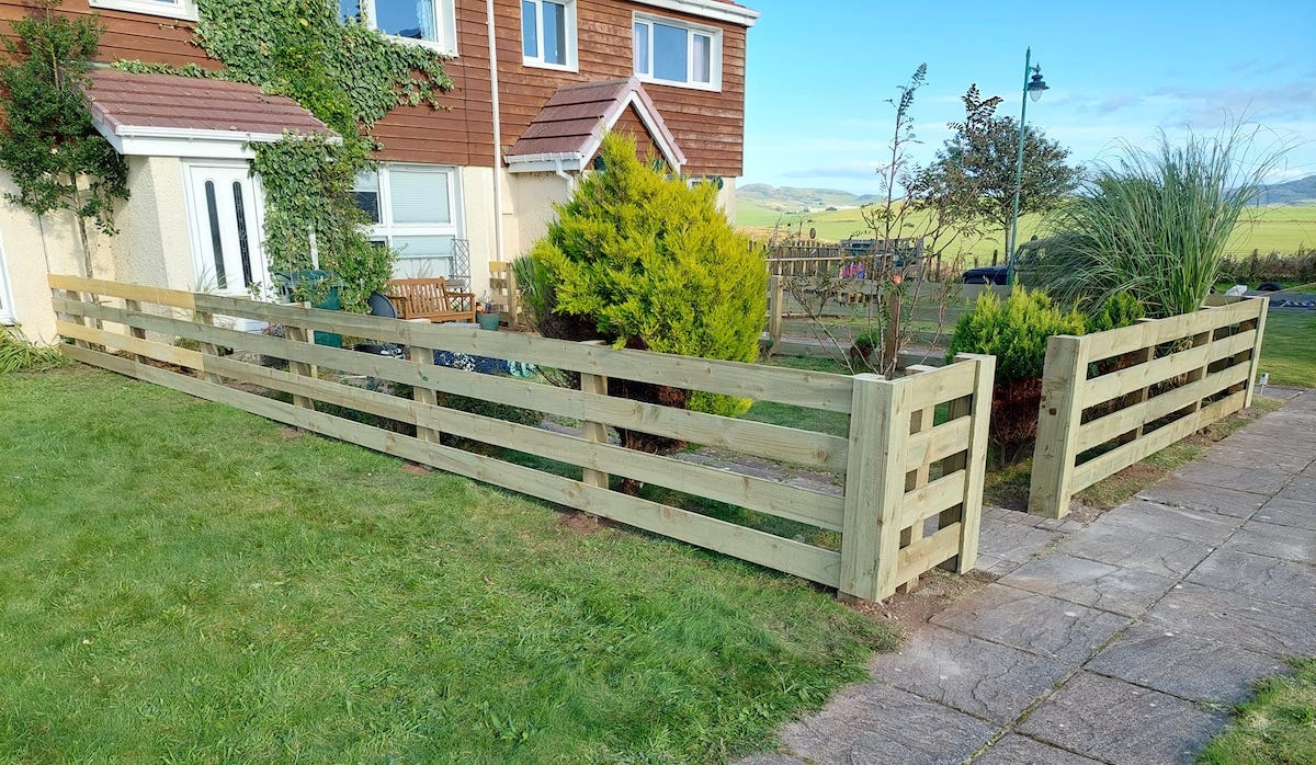 Fencing services in Argyll